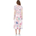 Cute Bunnies Easter Eggs Seamless Pattern High Low Boho Dress View2