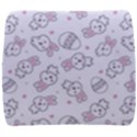 Cute Pattern With Easter Bunny Egg Back Support Cushion View1