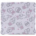 Cute Pattern With Easter Bunny Egg Back Support Cushion View4