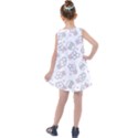 Cute Pattern With Easter Bunny Egg Kids  Summer Dress View2
