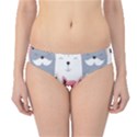 Cute Seamless Pattern With Cats Hipster Bikini Bottoms View1