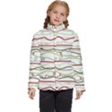 Scribble-pattern Kids  Puffer Bubble Jacket Coat View1