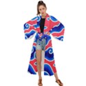 Batik Megamendung Maxi Kimono View1
