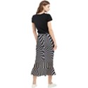 Pattern Maxi Fishtail Chiffon Skirt View2