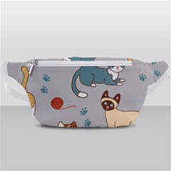 Cats Pattern Waist Bag 