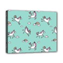 Unicorn Patterns Canvas 10  x 8  (Stretched) View1