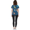 Seamless-pattern-vector-submarine-with-sea-animals-cartoon Short Sleeve Pocket Shirt View2