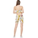 Vector-seamless-pattern-nice-animals-cartoon Stretch Shorts and Tube Top Set View2