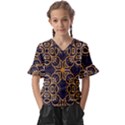 Muster Kids  V-Neck Horn Sleeve Blouse View1