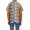 Grungy Vintage Patterns Kids  Short Sleeve Swimwear View2