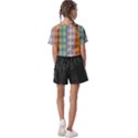 Grungy Vintage Patterns Kids  Basic Tee View2