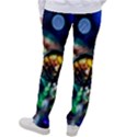 Peacock Feather Drop Women s Casual Pants View2