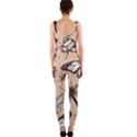 Vintage-drawn-insect-seamless-pattern One Piece Catsuit View2