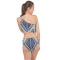 Abstract pattern geometric backgrounds  Spliced Up Two Piece Swimsuit View2