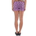 Pink Bat Yoga Shorts View2