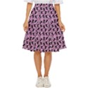 Pink Cat Classic Short Skirt View1
