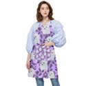 Purple Ghosts Pocket Apron View1