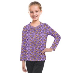 Purple Jack Kids  Long Mesh Tee