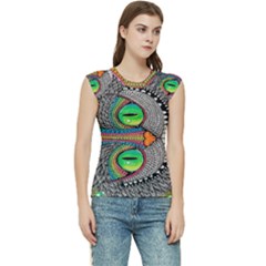 Alice In Wonderland Cat Women s Raglan Cap Sleeve Tee