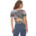 Beauty And The Beast Castle Twist Front Crop Top View4