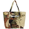 Calvin And Hobbes Zip Up Canvas Bag View3
