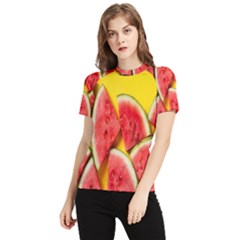 Watermelon Women s Short Sleeve Rash Guard