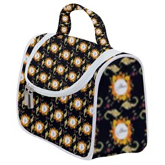 Flowers Pattern Satchel Handbag by Sparkle
