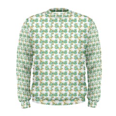 Flowers Pattern Men s Sweatshirt by Sparkle
