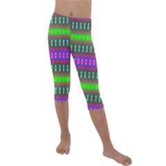 Alienate Me Kids  Lightweight Velour Capri Leggings 