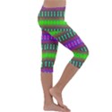 Alienate Me Kids  Lightweight Velour Capri Leggings  View3