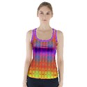 Electric Sunset Racer Back Sports Top View1