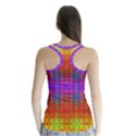 Electric Sunset Racer Back Sports Top View2