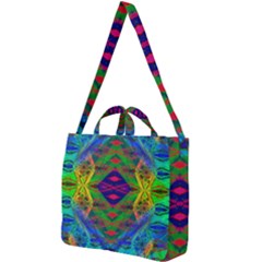 Portal Pieces Square Shoulder Tote Bag by Thespacecampers