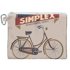 Simplex Bike 001 Design By Trijava Canvas Cosmetic Bag (xxl) by nate14shop
