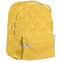 Hexagons Yellow Honeycomb Hive Bee Hive Pattern Giant Full Print Backpack View3