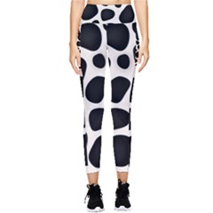 Texture Design Wallpaperpublic Pocket Leggings 