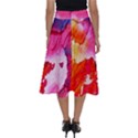 Colorful Painting Perfect Length Midi Skirt View2