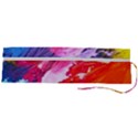 Colorful Painting Roll Up Canvas Pencil Holder (L) View2