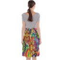 Mandalas Colorful Abstract Ornamental Midi Beach Skirt View2