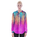 Triangles Polygon Color Womens Long Sleeve Shirt View1