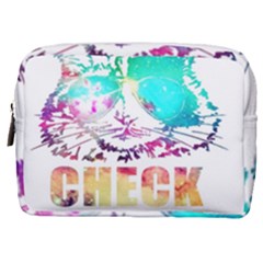 Check Meowt Make Up Pouch (medium) by nate14shop