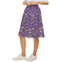 Pattern-cute-clouds-stars Classic Short Skirt View2
