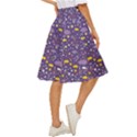 Pattern-cute-clouds-stars Classic Short Skirt View3