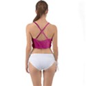 Pink Leather Leather Texture Skin Texture Mini Tank Bikini Top View2