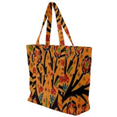 Mosaic Zip Up Canvas Bag by nate14shop