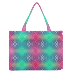 Infinity Circles Zipper Medium Tote Bag by Thespacecampers