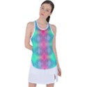 Infinity Circles Racer Back Mesh Tank Top View1