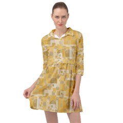 Background Abstract Mini Skater Shirt Dress by nate14shop