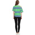Catching Fractals One Shoulder Cut Out Tee View2