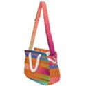 Sky Delight Rope Handles Shoulder Strap Bag View1